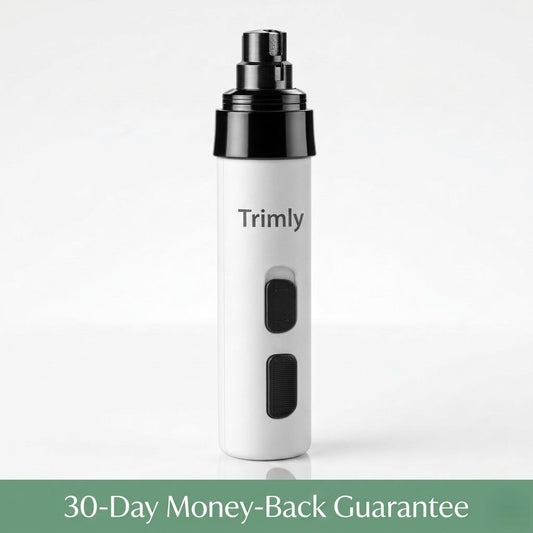 Trimly whisper-quiet dog nail grinder with LED light - main product image